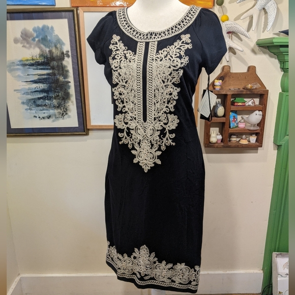 INC International Concepts Dresses & Skirts - International Concepts embroidered dress sz S